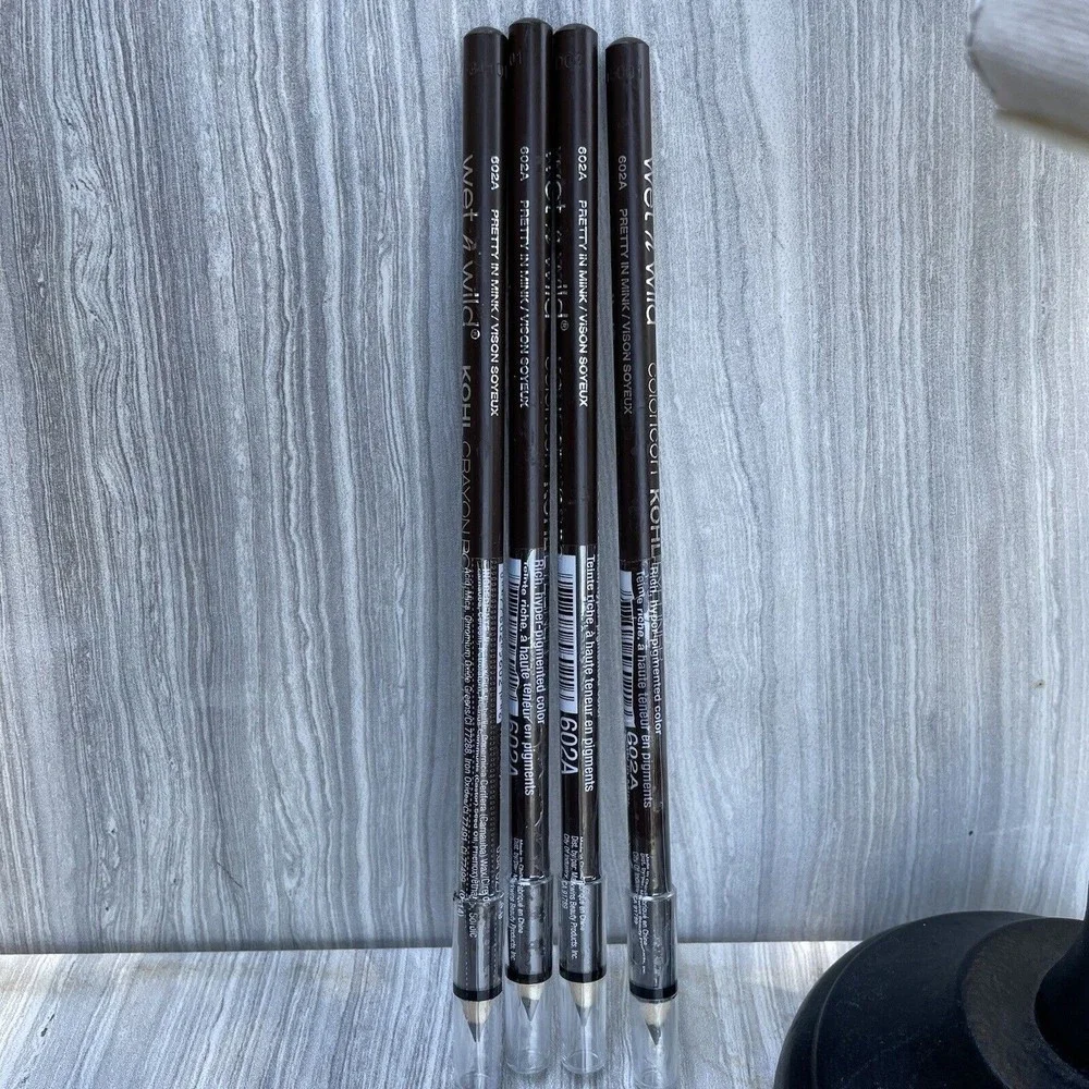 COPY - Wet N Wild Pretty In Mink Coloricon Brown Eyeliner Pencil 602A Lot of 4 …